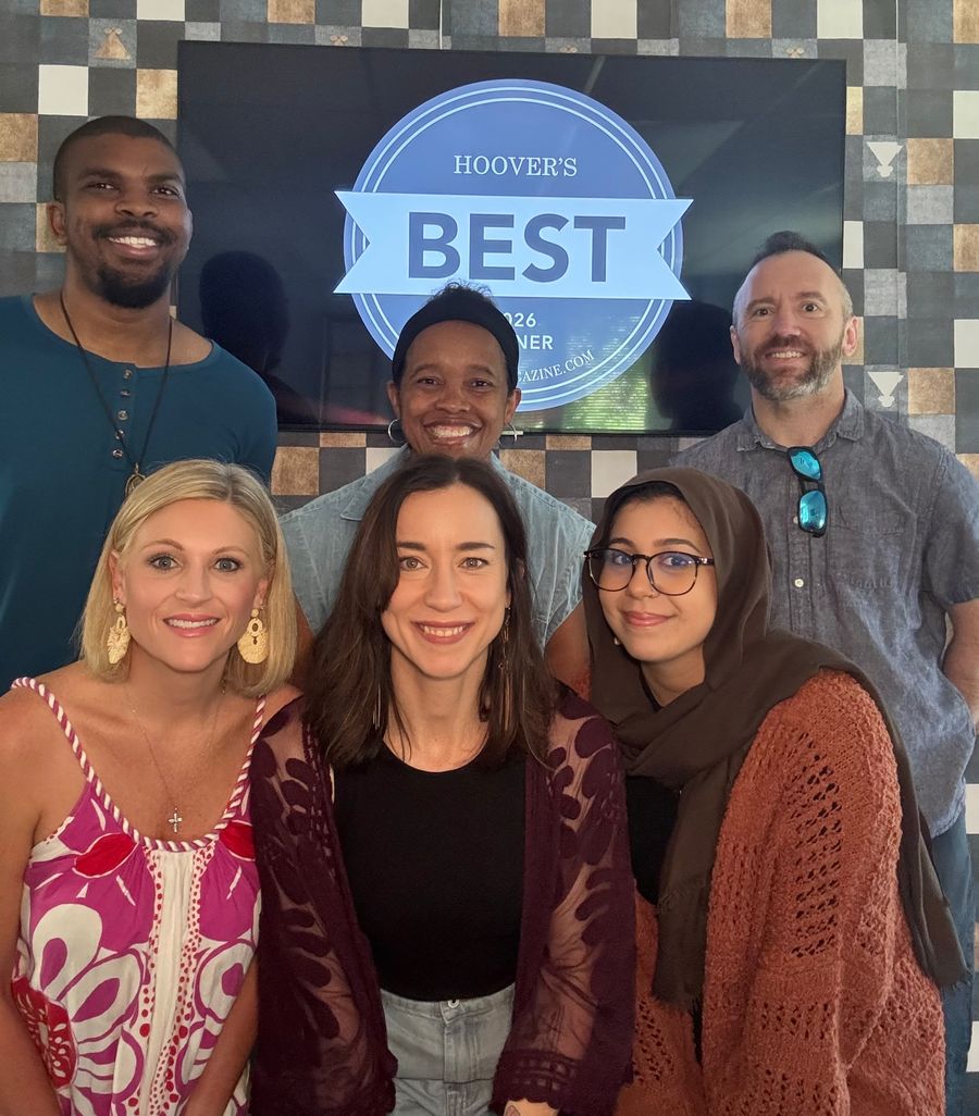 The McKenzie Strategies team celebrating their Hoover's Best award